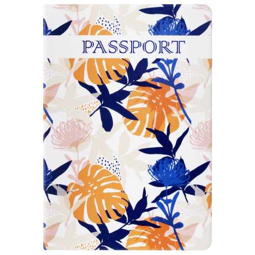 Обложка для паспорта STAFF "Тропики", ПВХ, фотопечать ассорти фото 3