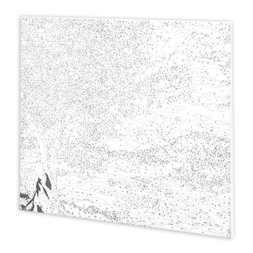 Картина по номерам ОСТРОВ СОКРОВИЩ "Цветущая сакура", 40х50 см, 3 кисти, акриловые краски фото 2