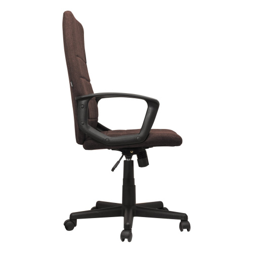 Кресло офисное BRABIX "Focus EX-518", ткань, коричневое фото 9