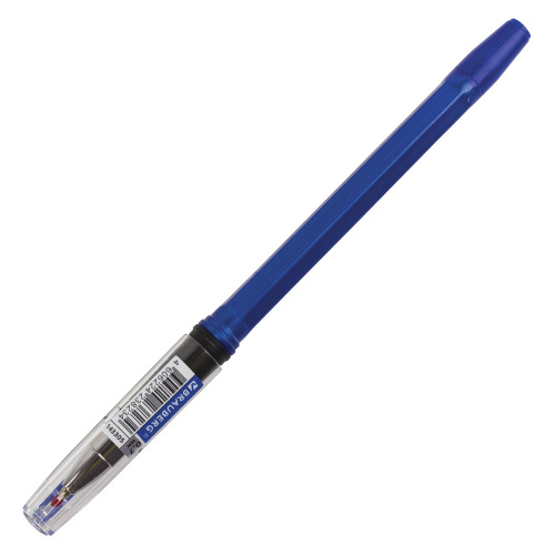Ручка шариковая масляная с грипом BRAUBERG "i-Rite GT Solid", корпус синий, синяя фото 7
