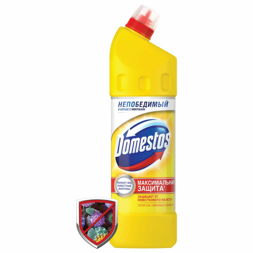 Чистящее средство для сантехники "Domestos" Лимонная свежесть 1 л