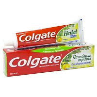 Зубная паста "Colgate" Лечебные травы Отбеливающая 100 мл