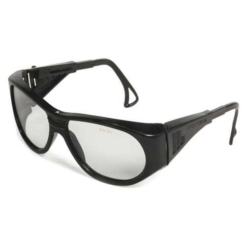 Очки защитные открытые РОСОМЗ О2 Spectrum, регулируемые дужки, защита от царапин, минеральное стекло