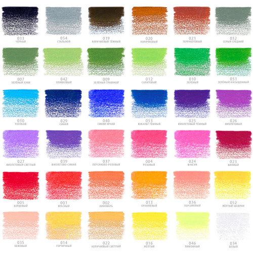 Карандаши художественные цветные BRAUBERG ART CLASSIC, 36 цветов, мягкий, грифель 3,3 мм фото 5