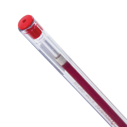 Ручка шариковая масляная BRAUBERG "Extra Glide GT", трехгранная, линия письма 0,35 мм, красная фото 10