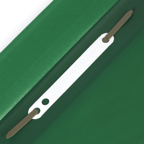 Скоросшиватель пластиковый STAFF, А4, 100/120 мкм, зеленый фото 4