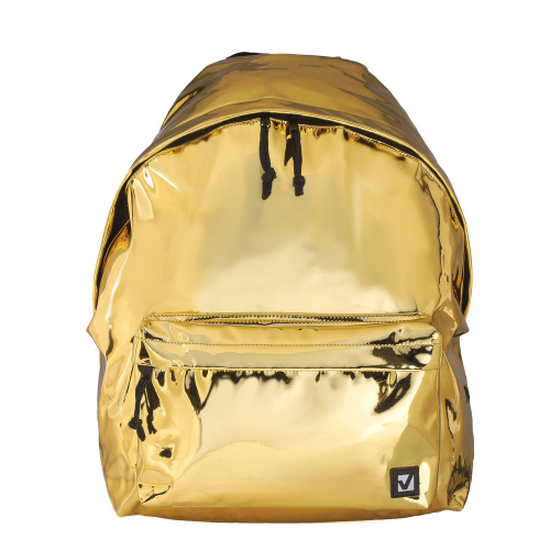 Рюкзак BRAUBERG "Винтаж", 41х32х14 см, молодежный, сити-формат, светло-золотой фото 6