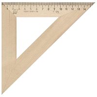Треугольник деревянный МОЖГА, угол 45, 16 см
