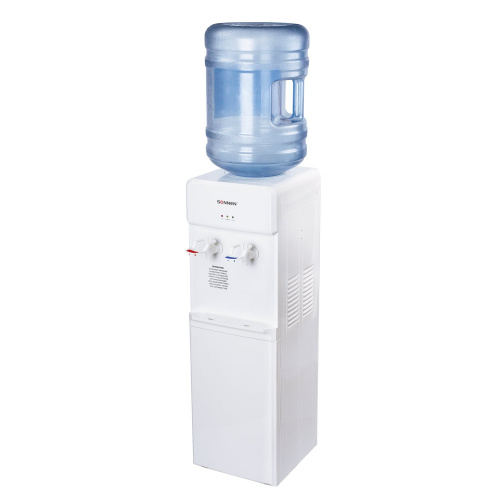 Кулер для воды SONNEN FS-01, напольный, 2 крана, белый, нагрев/охлаждение электронное фото 9