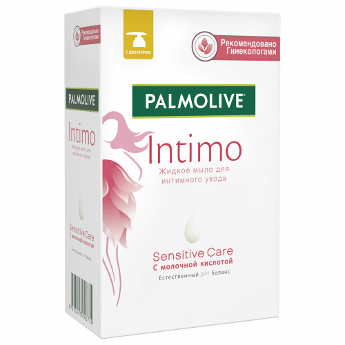 Мыло жидкое для интимной гигиены "Palmolive" Intimo Natural Care Молочная Кислота 300 г фото 3