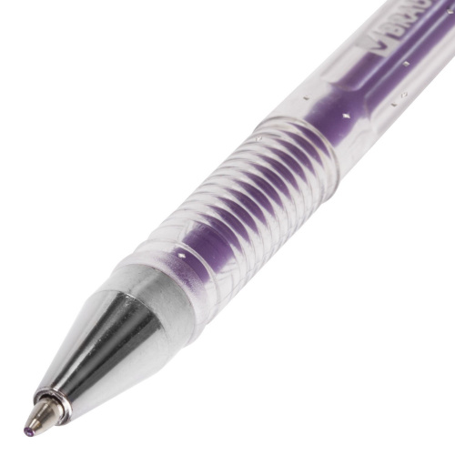 Ручки гелевые BRAUBERG "Jet", 6 цветов, блестки, узел 1 мм, линия письма 0,8 мм фото 6