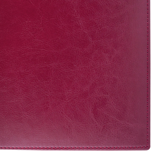 Ежедневник недатированный BRAUBERG "Imperial", А6, 100х150 мм, под кожу, 160 л., бордовый фото 5