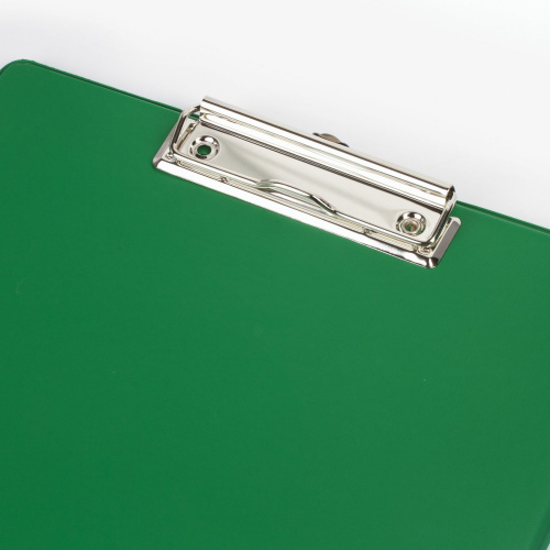 Доска-планшет BRAUBERG "Comfort", с прижимом, А4, картон/ПВХ, зеленая фото 2