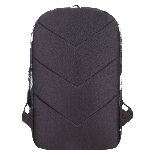 Рюкзак STAFF STRIKE, 45х27х12 см, универсальный, 3 кармана, черно-серый фото 4