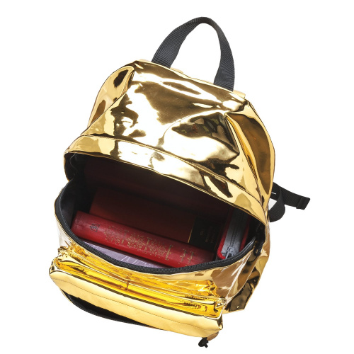 Рюкзак BRAUBERG "Винтаж", 41х32х14 см, молодежный, сити-формат, светло-золотой фото 2