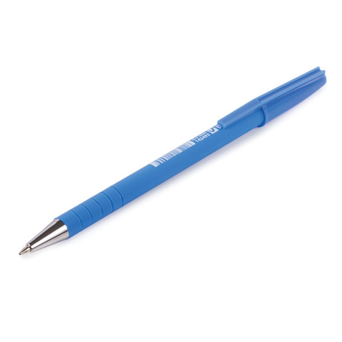Ручка шариковая BRAUBERG "Capital blue", корпус soft-touch, линия письма 0,35 мм, синяя фото 5