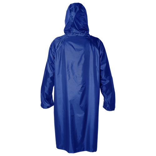 Плащ-дождевик ГРАНДМАСТЕР, размер 52-54 (XL), рост 170-176, синий на молнии многоразовый фото 6