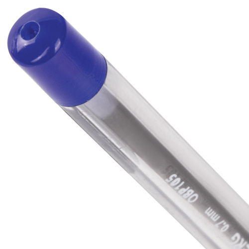 Ручка шариковая масляная с грипом BRAUBERG "Active", узел 0,7 мм, линия письма 0,35 мм, синяя фото 2