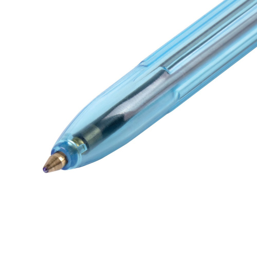 Ручка шариковая масляная STAFF "Office", корпус тонированный, линия письма 0,7 мм, синяя фото 8