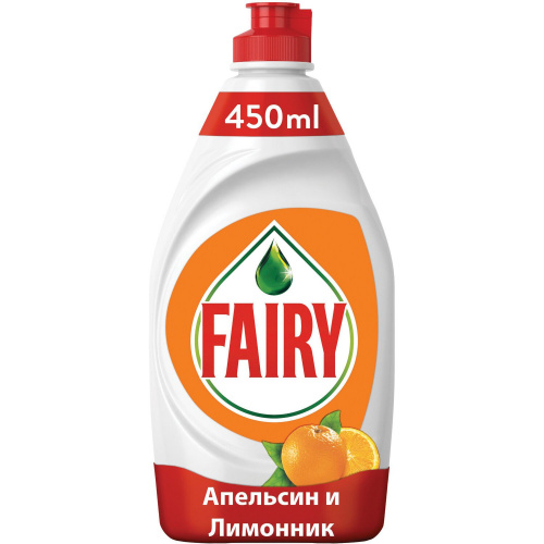 Моющее средство для посуды "FAIRY" Апельсин и лимонник 450 мл фото 3