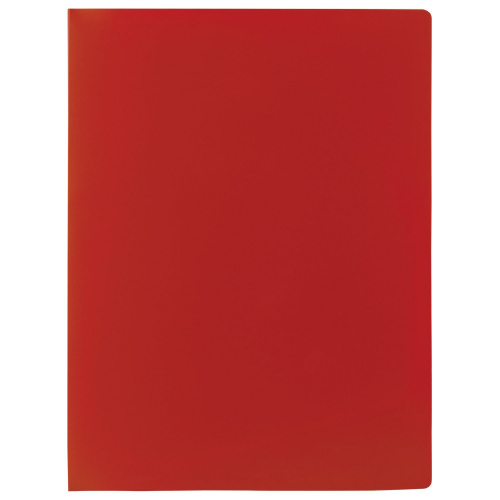 Папка на 2 кольцах STAFF, 21 мм, до 170 листов, 0,5 мм, красная фото 4