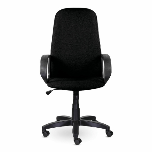 Кресло офисное BRABIX "Praktik EX-279", ткань/кожзам, черное фото 8
