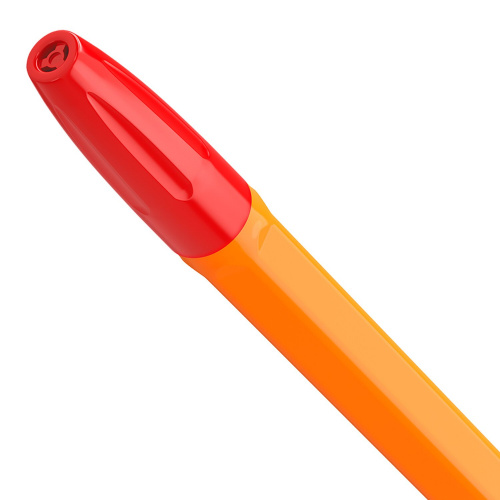 Ручка шариковая BRAUBERG "ULTRA ORANGE", узел 0,7 мм, красная фото 9