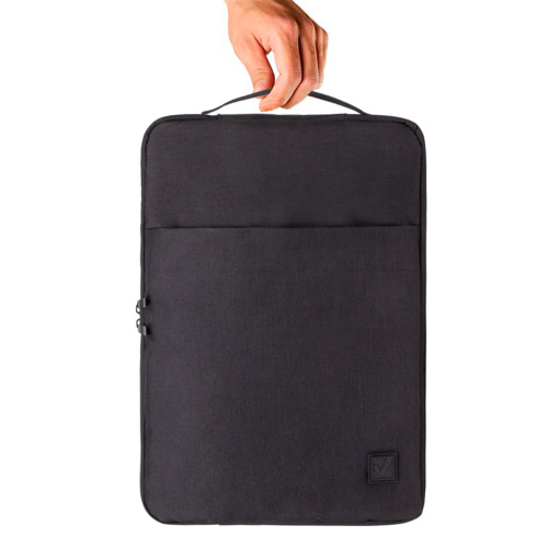 Чехол для ноутбука BRAUBERG "Option" 14'', 35,5х24х2,5 см, с ручкой и карманом, черный фото 9