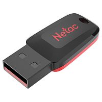 Флеш-диск 16GB NETAC U197, USB 2.0, черный, NT03U197N-016G-20BK