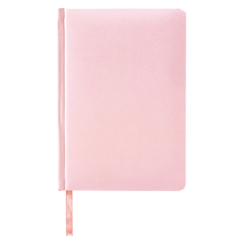 Ежедневник недатированный BRAUBERG "Profile", А5, 138x213 мм, балакрон, 136 л., светло-розовый фото 3