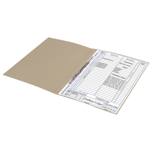 Скоросшиватель картонный мелованный ОФИСМАГ, гарантированная плотность 320 г/м2, белый, до 200 л фото 4
