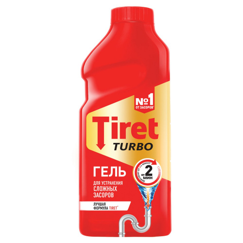 Чистящее средство для канализации "Tiret" Turbo  500 мл фото 2