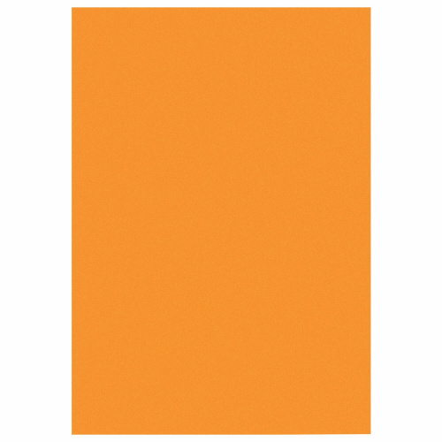 Пористая резина для творчества ОСТРОВ СОКРОВИЩ, 50х70 см, 1 мм, оранжевая фото 2