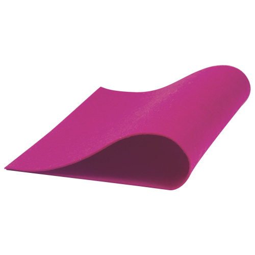 Цветной фетр для творчества ОСТРОВ СОКРОВИЩ, А4, 5 листов, 5 цветов, толщина 2 мм, оттенки розового фото 5