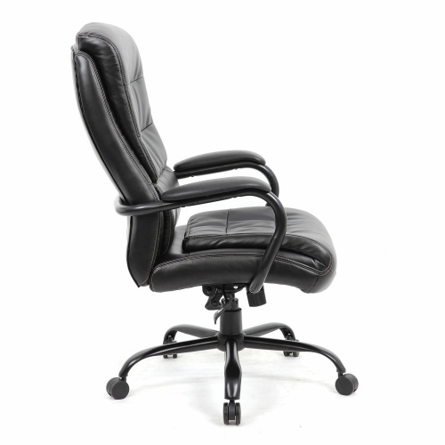Кресло офисное BRABIX PREMIUM "Heavy Duty HD-004", до 200 кг, экокожа, черное фото 4