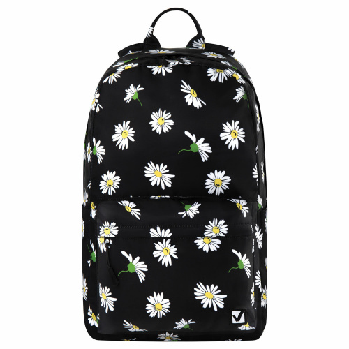 Рюкзак BRAUBERG DREAM "Camomile", 42х26х14 см, с карманом для ноутбука, эргономичный фото 8