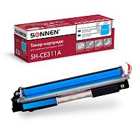 Картридж лазерный SONNEN для HP, CLJ CP1025, 1000 страниц, голубой