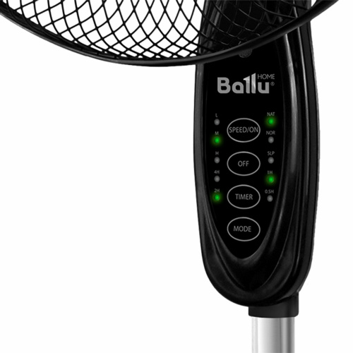 Вентилятор напольный, 3 режима, BALLU BFF–860R, d=40 см, 45 Вт, черный, НС-1236009 фото 8