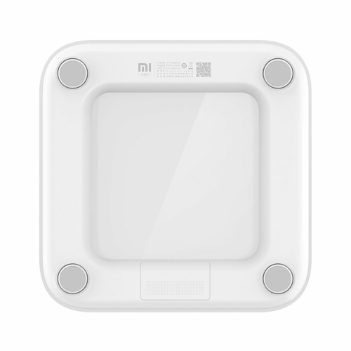 Весы напольные XIAOMI Mi Smart Scale 2, электронные, максимальная нагрузка 150 кг, квадрат, стекло, белые, NUN4056GL фото 2