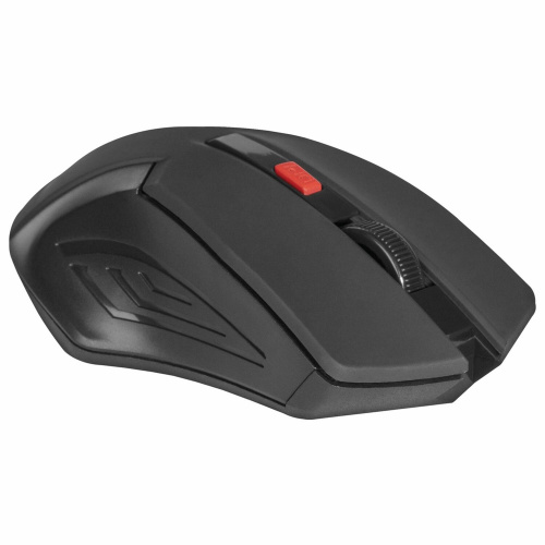 Мышь беспроводная DEFENDER Accura MM-275, USB, 5 кнопок + 1 колесо-кнопка, оптическая, красная фото 7