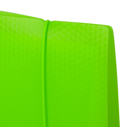 Тетрадь на кольцах BRAUBERG, А5, 175х220 мм, 120 л., пластик, клетка, с резинкой, зеленая фото 6