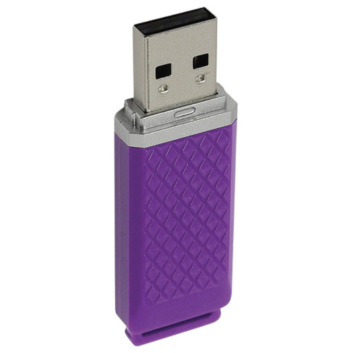 Флеш-диск SMARTBUY Quartz, 32 GB, USB 2.0, фиолетовый фото 3
