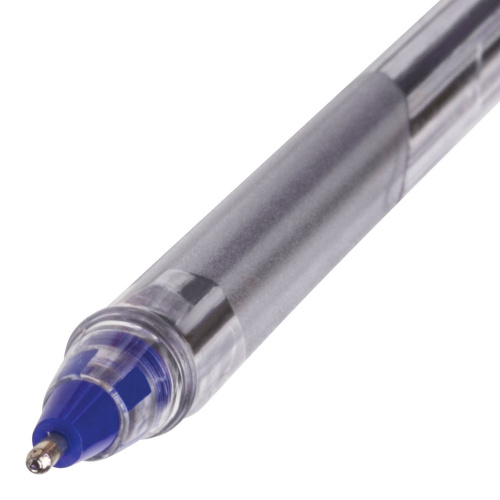 Ручка шариковая масляная BRAUBERG "Extra Glide", трехгранная, линия письма 0,5 мм, синяя фото 2