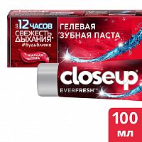 Зубная паста "Closeup" Everfresh Жаркая Мята 100 мл