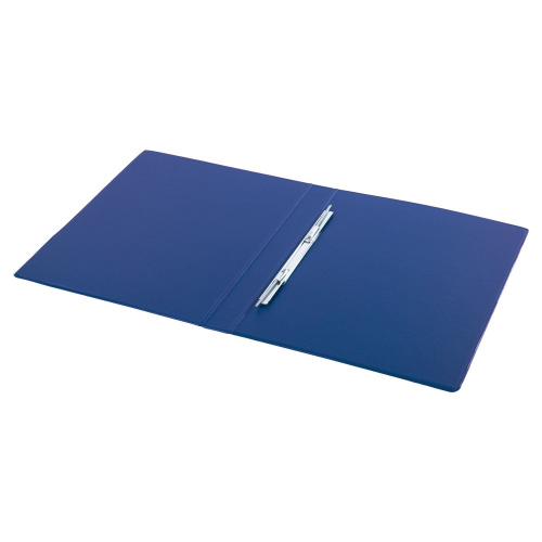 Папка с металлическим пружинным скоросшивателем BRAUBERG, картон/ПВХ, 35 мм, синяя, до 290 листов фото 9