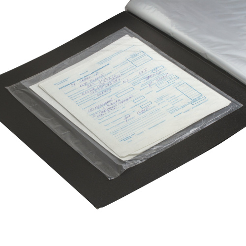Пакеты для сопроводительных документов КУРТ, полиэтиленовые, 240х165 мм, самоклеящиеся, 250 шт. фото 3