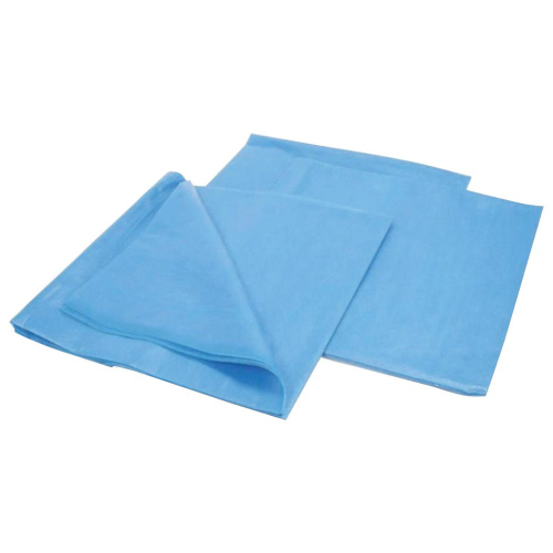 Комплект постельного белья одноразовый ГЕКСА КХ-19, нестерильный, 3 предмета, 25 г/м2, голубой