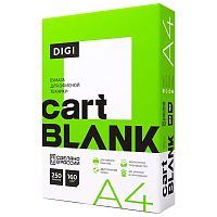 Бумага для офисной техники "Cartblank" Digi, А4, марка С, 250 л., 160 г/м², белизна 145 %