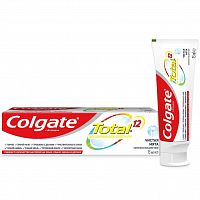 Зубная паста "Colgate" Total 12 Чистая мята 75 мл