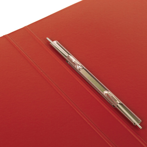 Папка с металлическим пружинным скоросшивателем BRAUBERG, картон/ПВХ, 35 мм, до 290 листов, красная фото 7